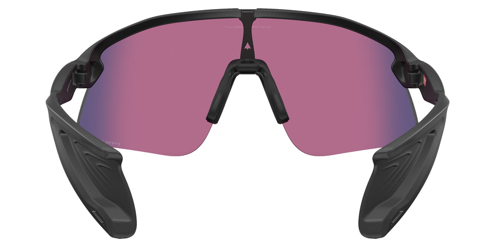 Oakley® OO9518 STUNT DEVIL S OO9518 951802 36 Sunglasses - Matte Black / Prizm Road Mirrored