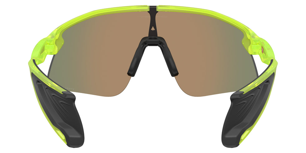 Oakley® OO9518 STUNT DEVIL S OO9518 951803 36 Sunglasses - Matte Uranium / Prizm Ruby Mirrored