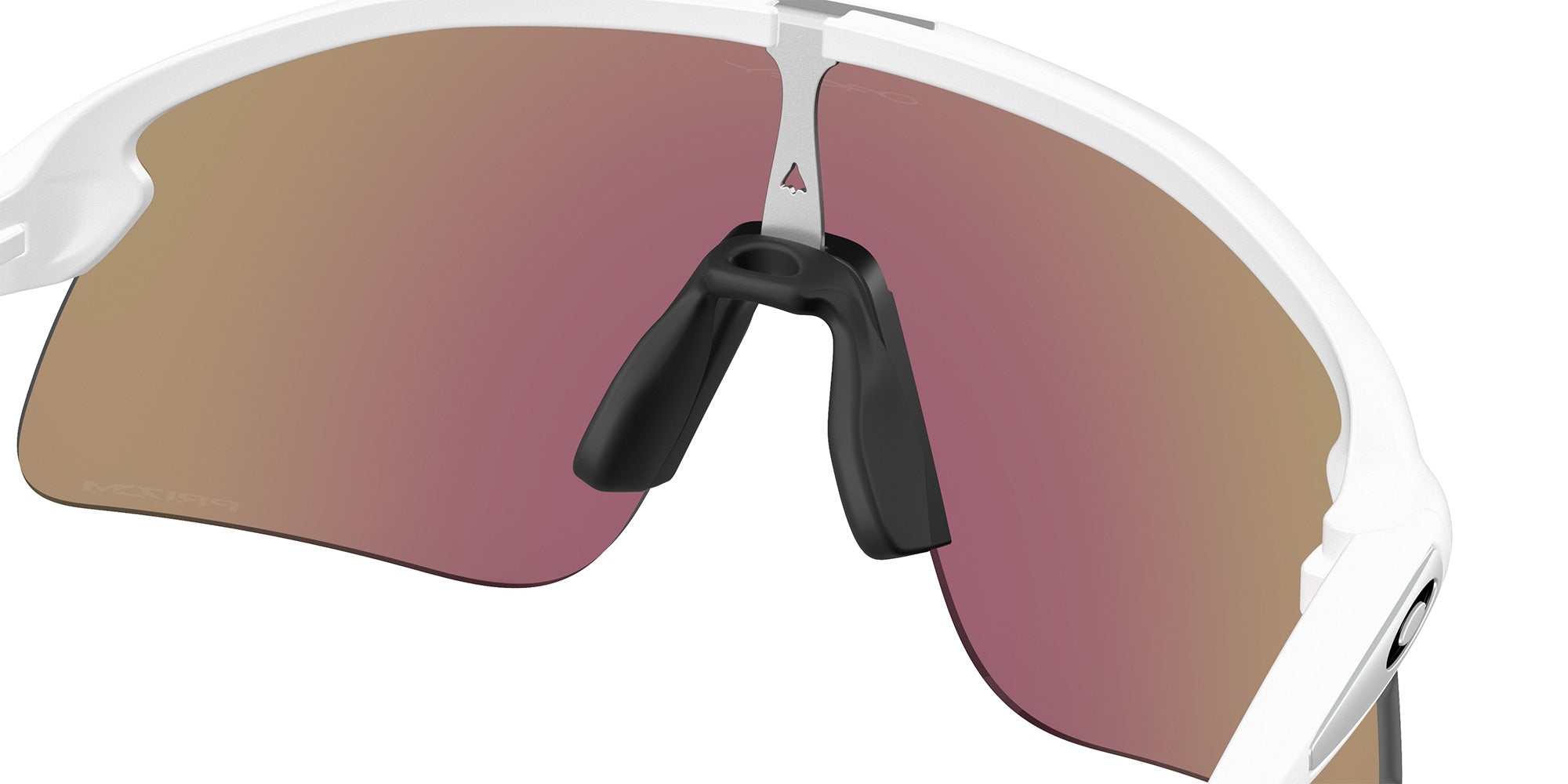 Oakley® OO9518 STUNT DEVIL S OO9518 951804 36 Sunglasses - Matte White / Prizm Sapphire Mirrored