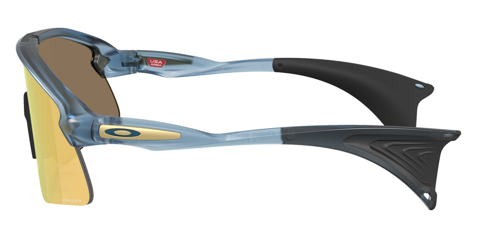 Oakley® OO9518 STUNT DEVIL S OO9518 951805 36 Sunglasses - Matte Transparent Abyss / Prizm 24K Mirrored