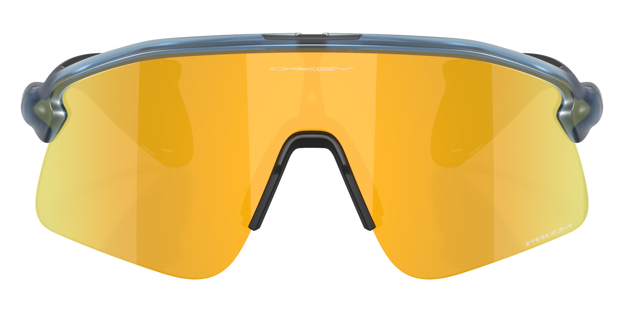Oakley® OO9518 STUNT DEVIL S OO9518 951805 36 Sunglasses - Matte Transparent Abyss / Prizm 24K Mirrored
