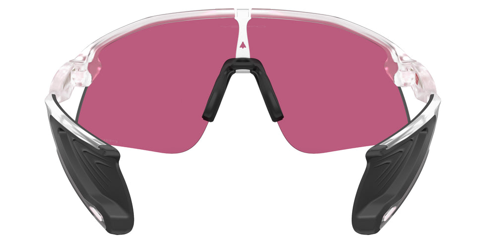 Oakley® OO9518 STUNT DEVIL S OO9518 951810 36 Sunglasses - Matte Clear / Prizm Field