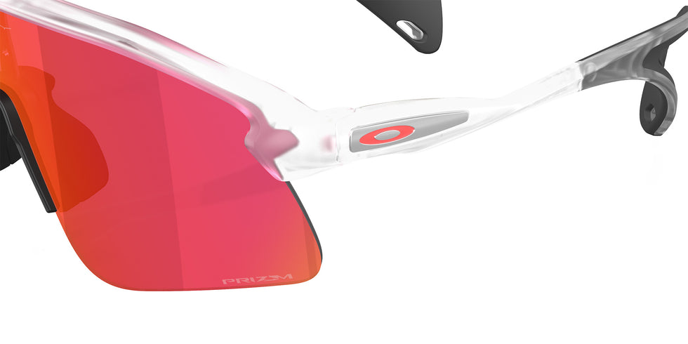 Oakley® OO9518 STUNT DEVIL S OO9518 951810 36 Sunglasses - Matte Clear / Prizm Field