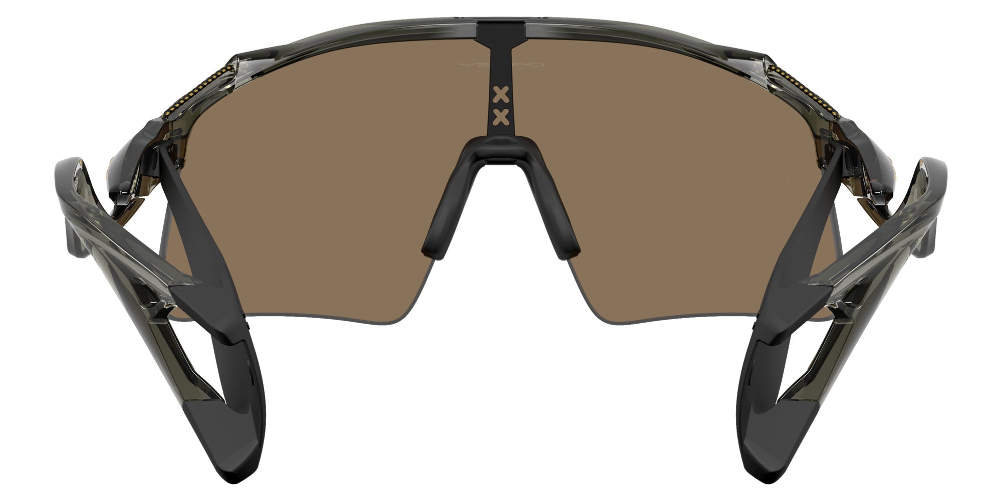 Oakley® OO9519 STUNT WING OO9519 951902 41 Sunglasses - Gray Smoke / Prizm 24K Mirrored