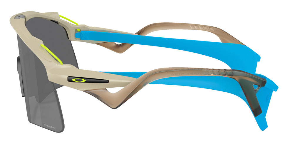 Oakley® OO9519 STUNT WING OO9519 951903 41 Sunglasses - Matte Sand / Prizm Black Mirrored