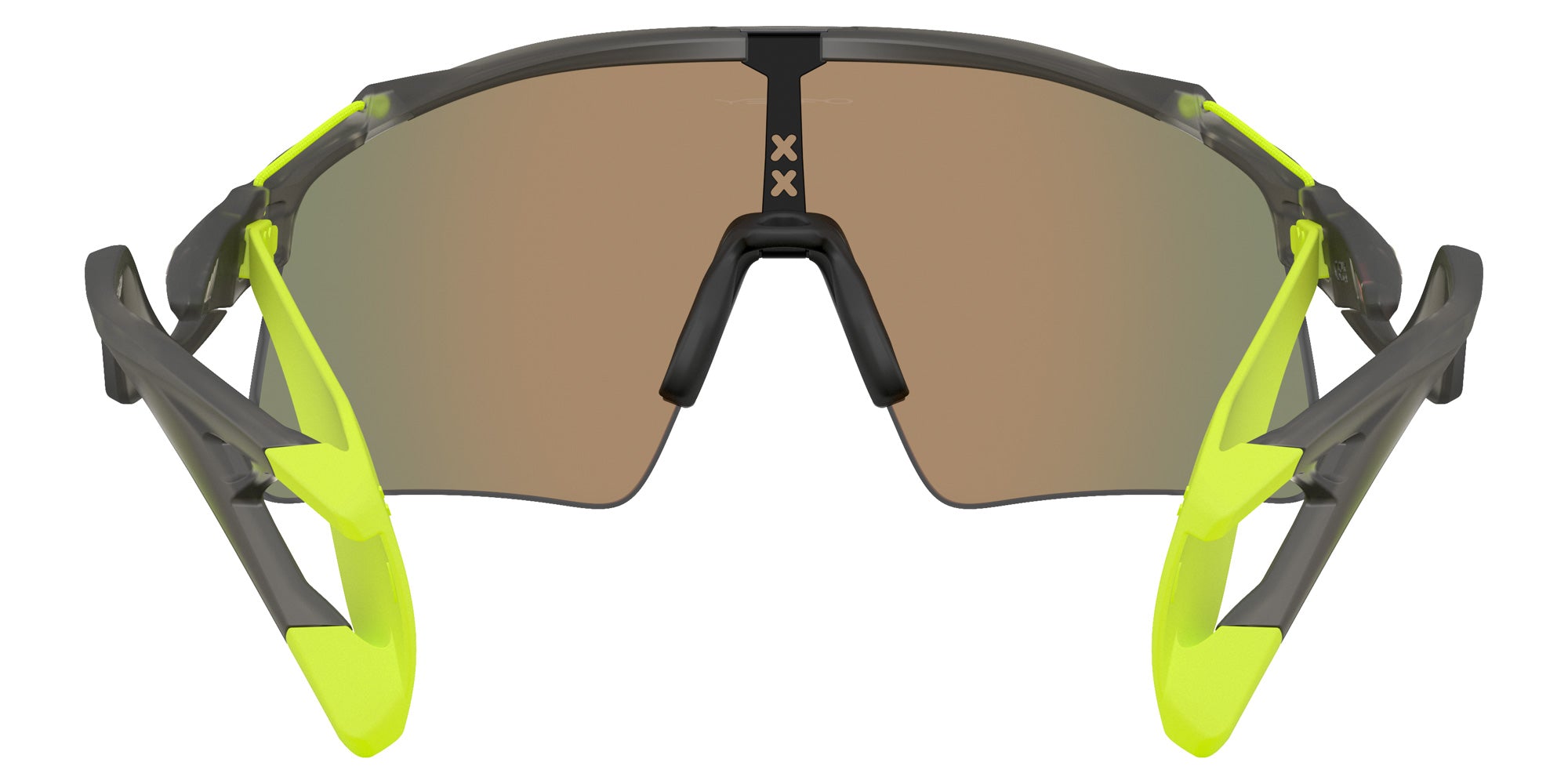 Oakley® OO9519 STUNT WING OO9519 951904 41 Sunglasses - Matte Gray Smoke / Prizm Ruby Mirrored