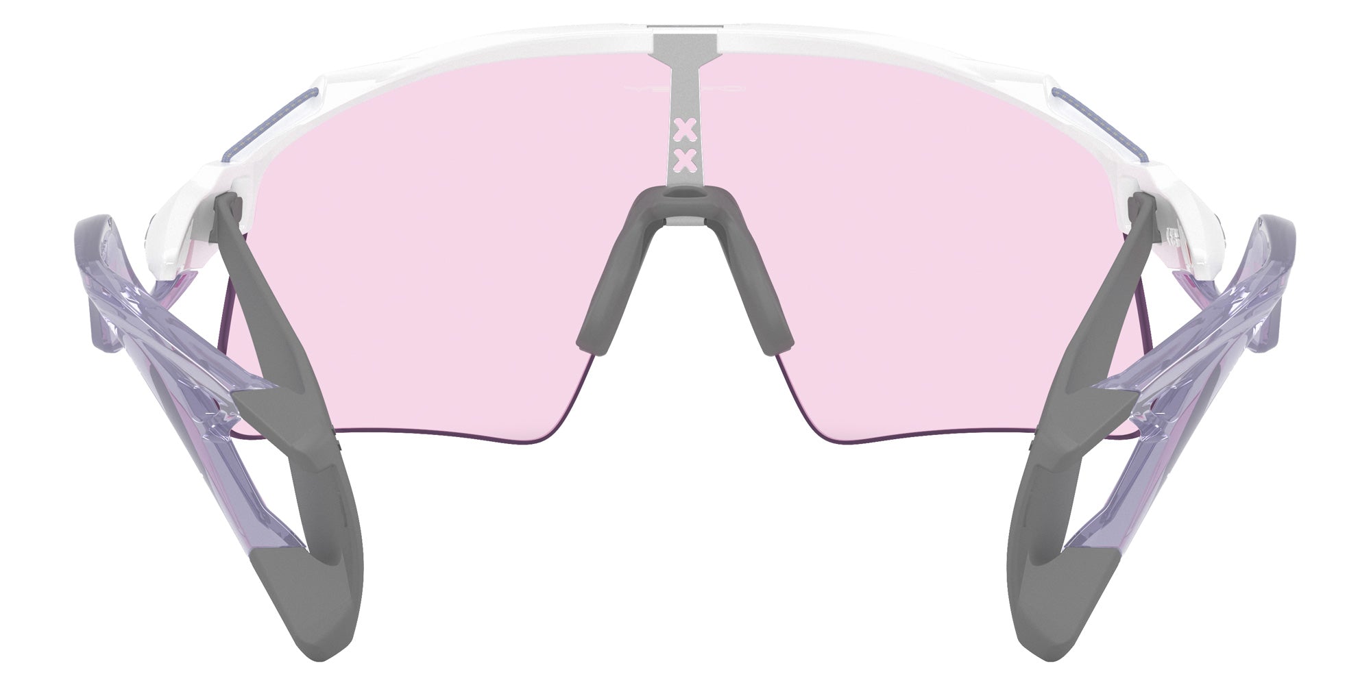 Oakley® OO9519 STUNT WING OO9519 951905 41 Sunglasses - Polished White / Prizm Low Light