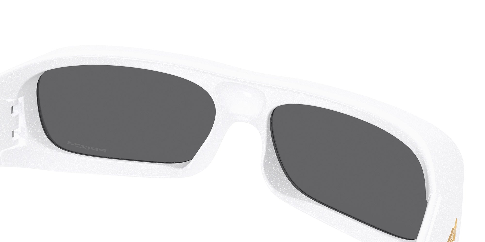 Oakley® OO9520 PERMIAN OO9520 952002 59 Sunglasses - Pearlized White / Prizm Black Mirrored