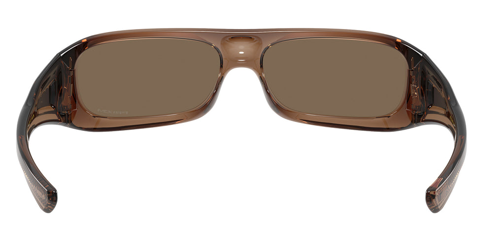Oakley® OO9520 PERMIAN OO9520 952003 59 Sunglasses - Brown Smoke / Prizm Rose Gold Mirrored