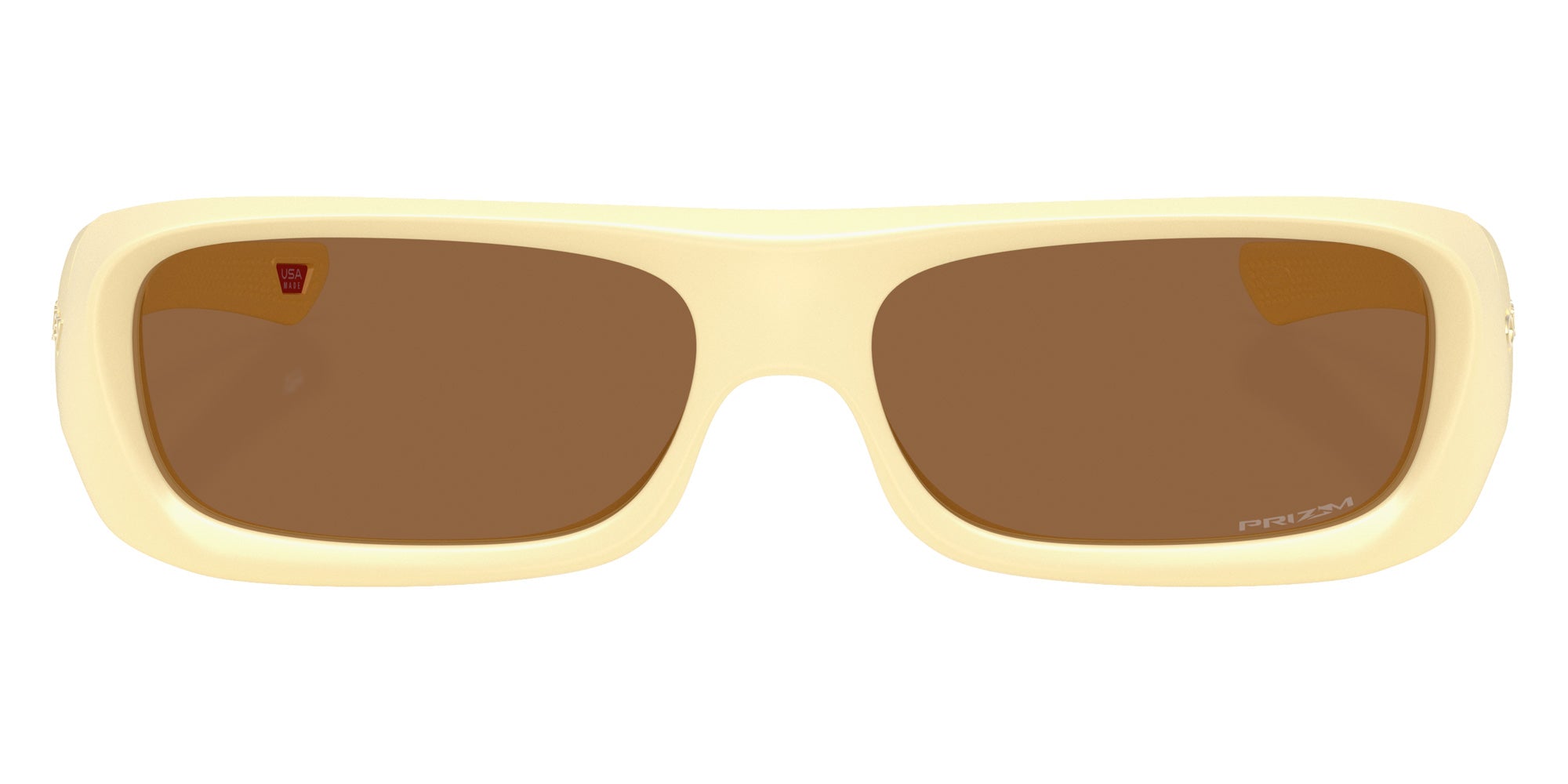 Oakley® OO9520 PERMIAN OO9520 952006 59 Sunglasses - Matte Yellow Milkshake / Prizm Bronze 952006