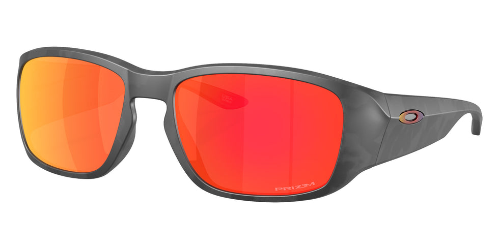 Oakley® OO9521 TOURNIQUET OO9521 952105 57 Sunglasses - Matte Black Camo / Prizm Ruby Mirrored