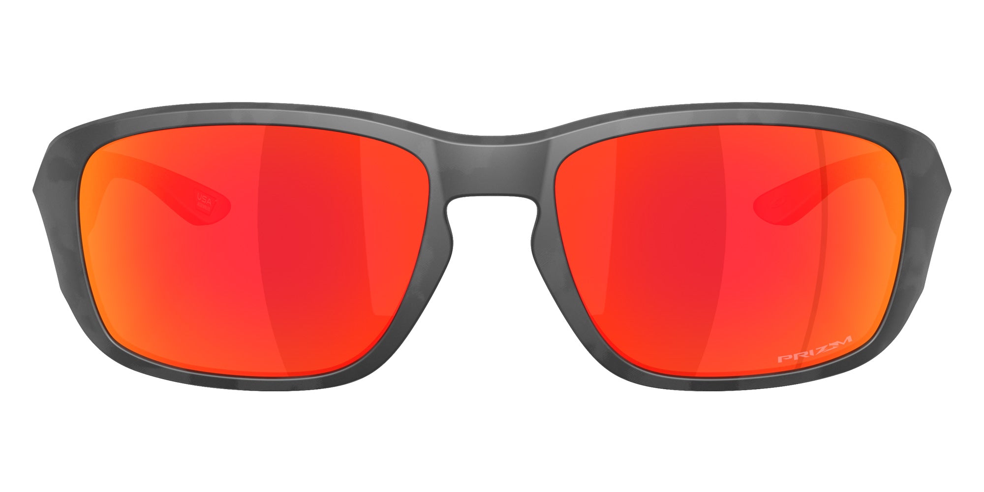 Oakley® OO9521 TOURNIQUET OO9521 952105 57 Sunglasses - Matte Black Camo / Prizm Ruby Mirrored