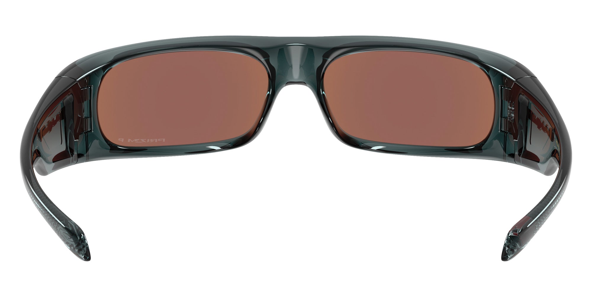 Oakley® OO9522 HIGHLAND OO9522 952204 62 Sunglasses - Crystal Black / Prizm Deep Water Polarized Mirrored