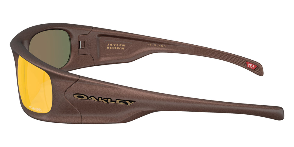 Oakley® OO9522 HIGHLAND OO9522 952206 62 Sunglasses - Corten / Prizm Ruby Mirrored 952206
