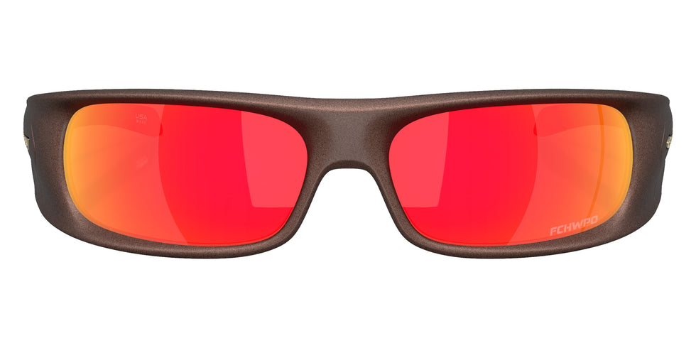 Oakley® OO9522 HIGHLAND OO9522 952206 62 Sunglasses - Corten / Prizm Ruby Mirrored 952206