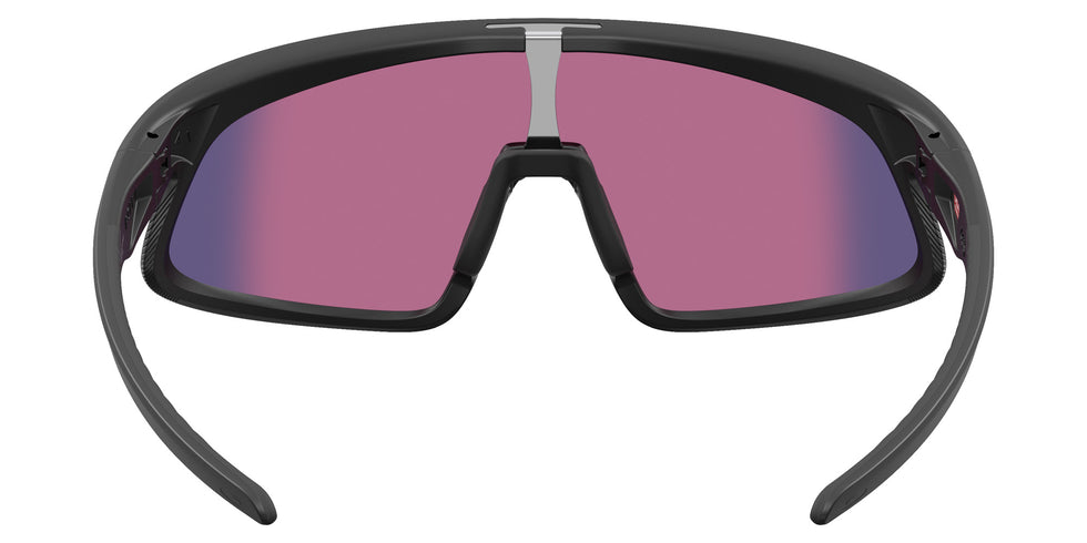 Oakley® OO9524D RSLV 141 OO9524D 952401 41 Sunglasses - Matte Black / Prizm Road Mirrored 952401