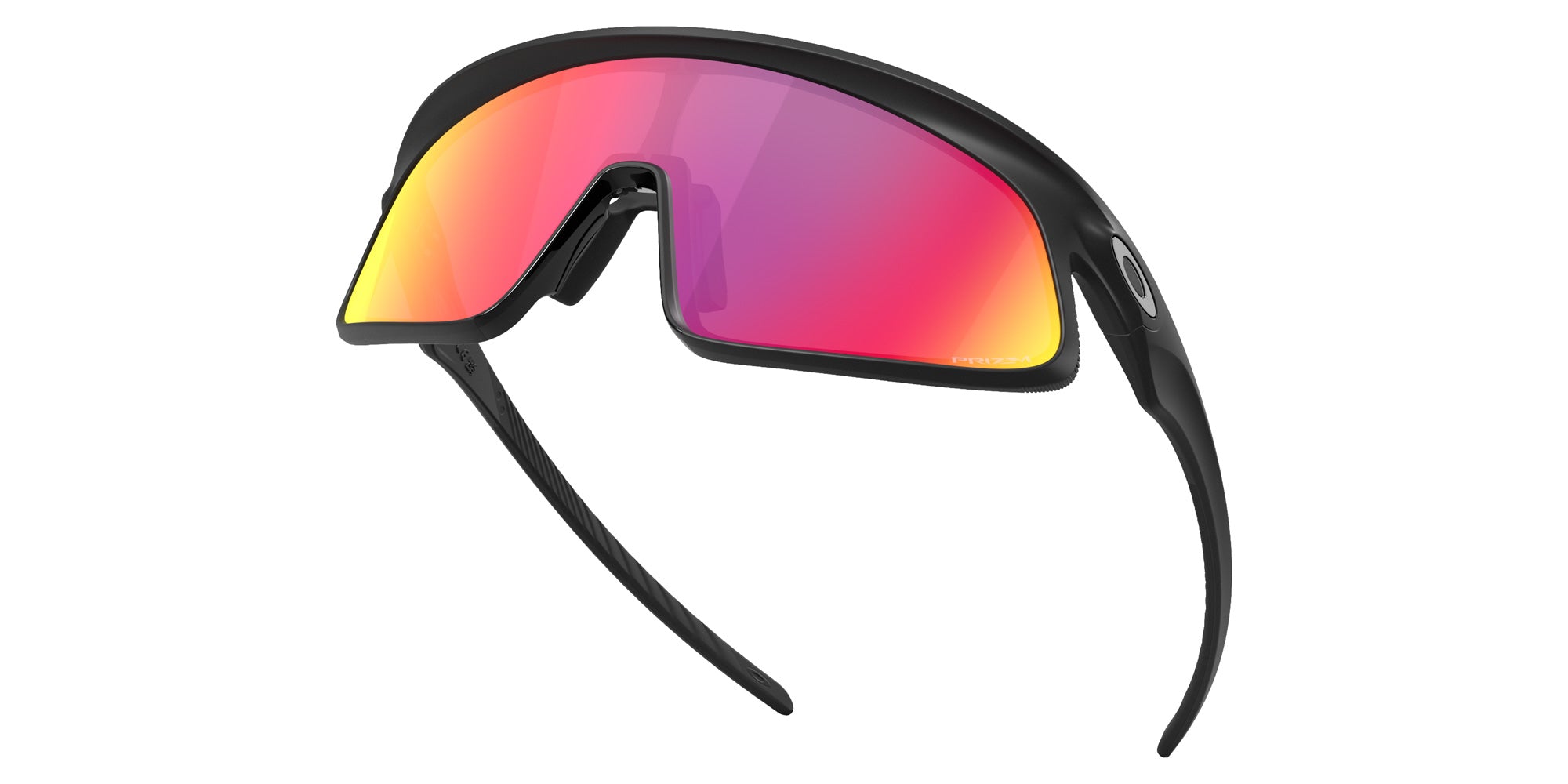 Oakley® OO9524D RSLV 141 OO9524D 952401 41 Sunglasses - Matte Black / Prizm Road Mirrored 952401
