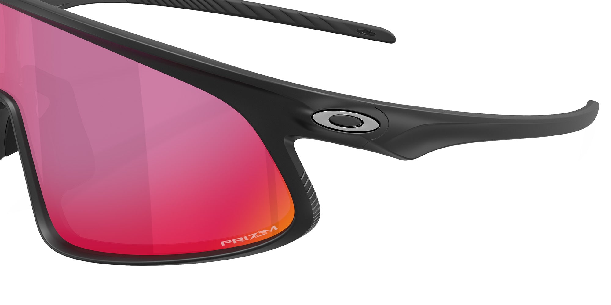Oakley® OO9524D RSLV 141 OO9524D 952401 41 Sunglasses - Matte Black / Prizm Road Mirrored 952401