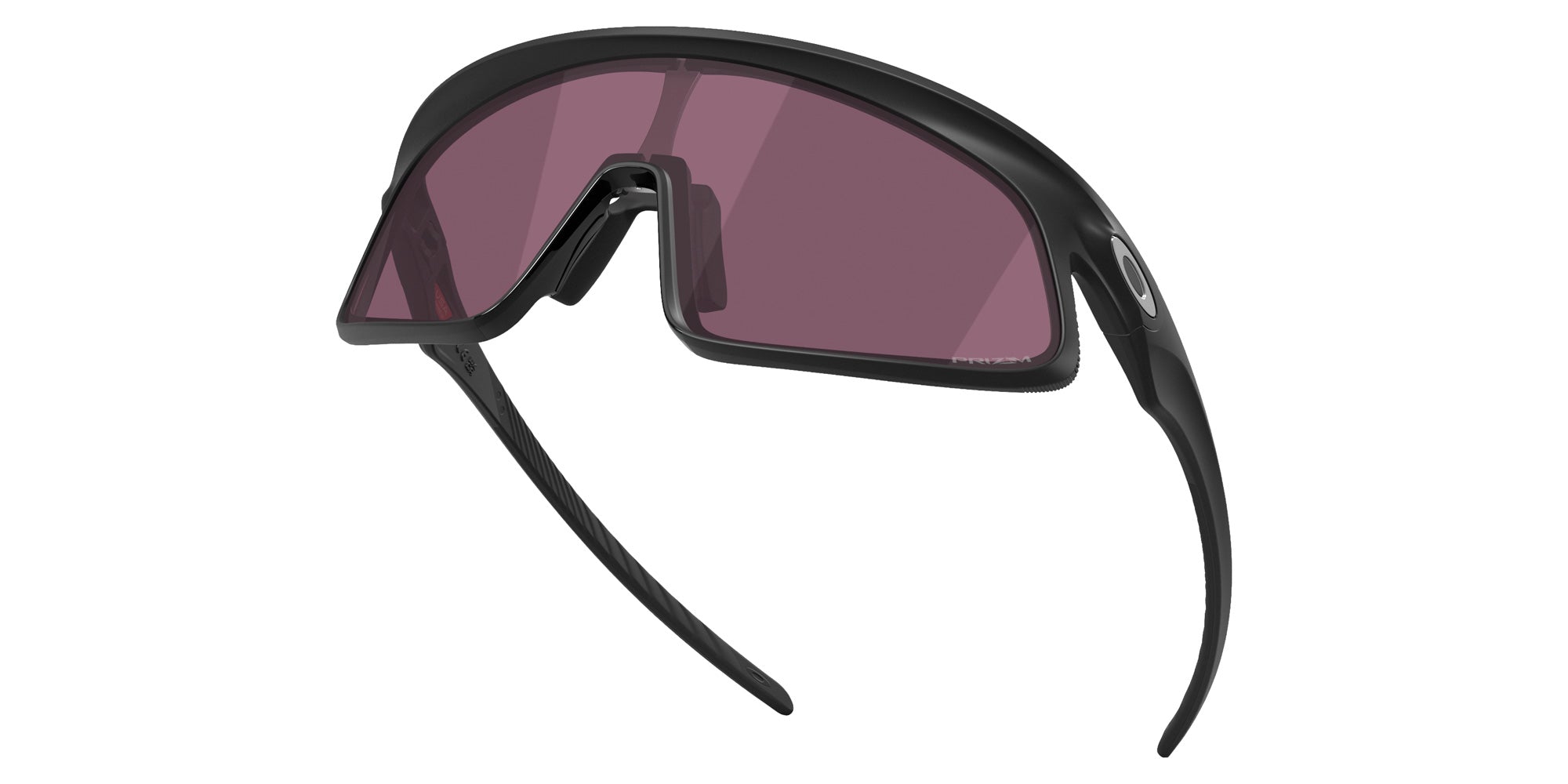 Oakley® OO9524D RSLV 141 OO9524D 952402 41 Sunglasses - Matte Black / Prizm Road Black Mirrored 952402