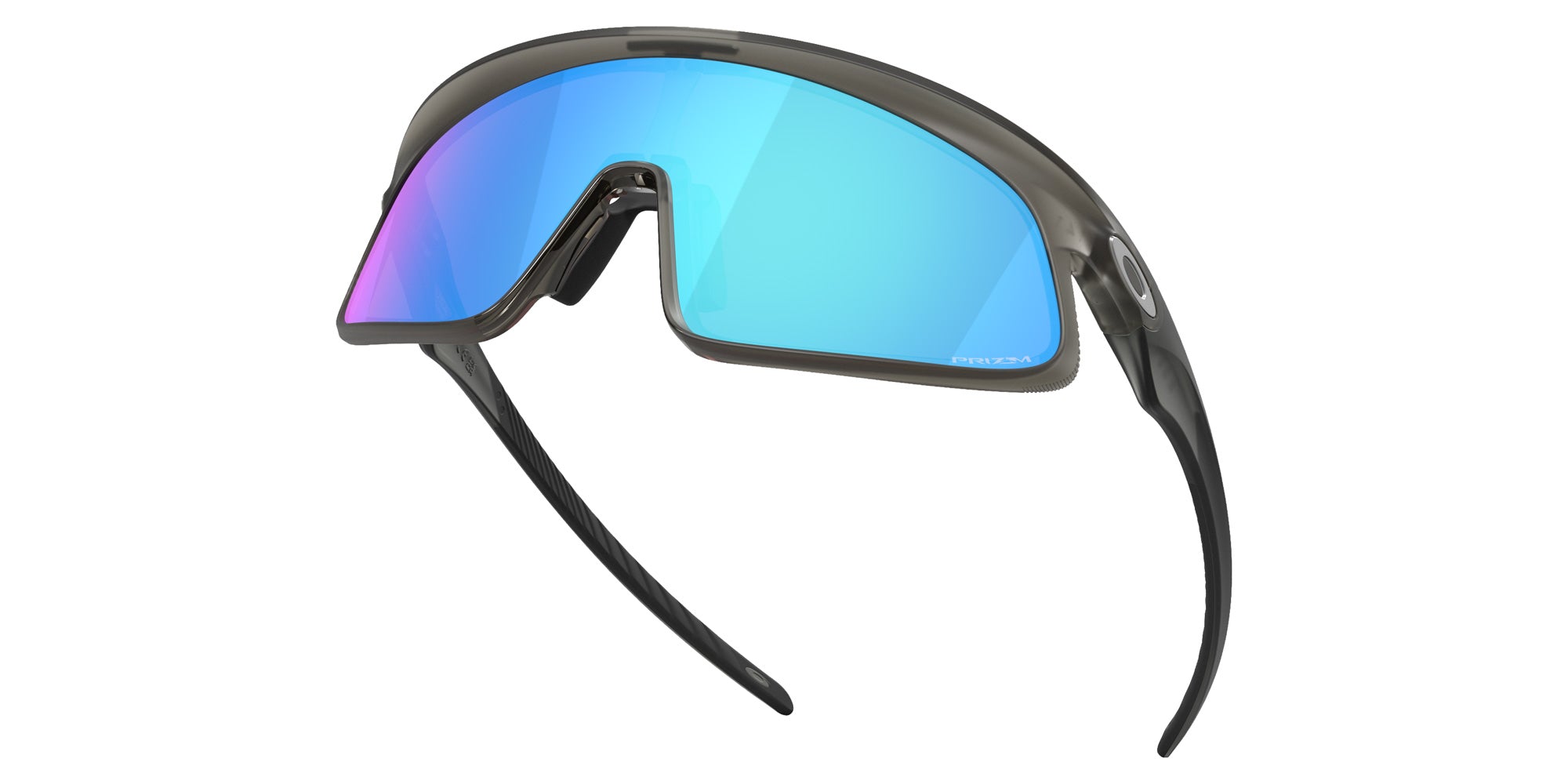 Oakley® OO9524D RSLV 141 OO9524D 952404 41 Sunglasses - Matte Gray Smoke / Prizm Sapphire Mirrored 952404