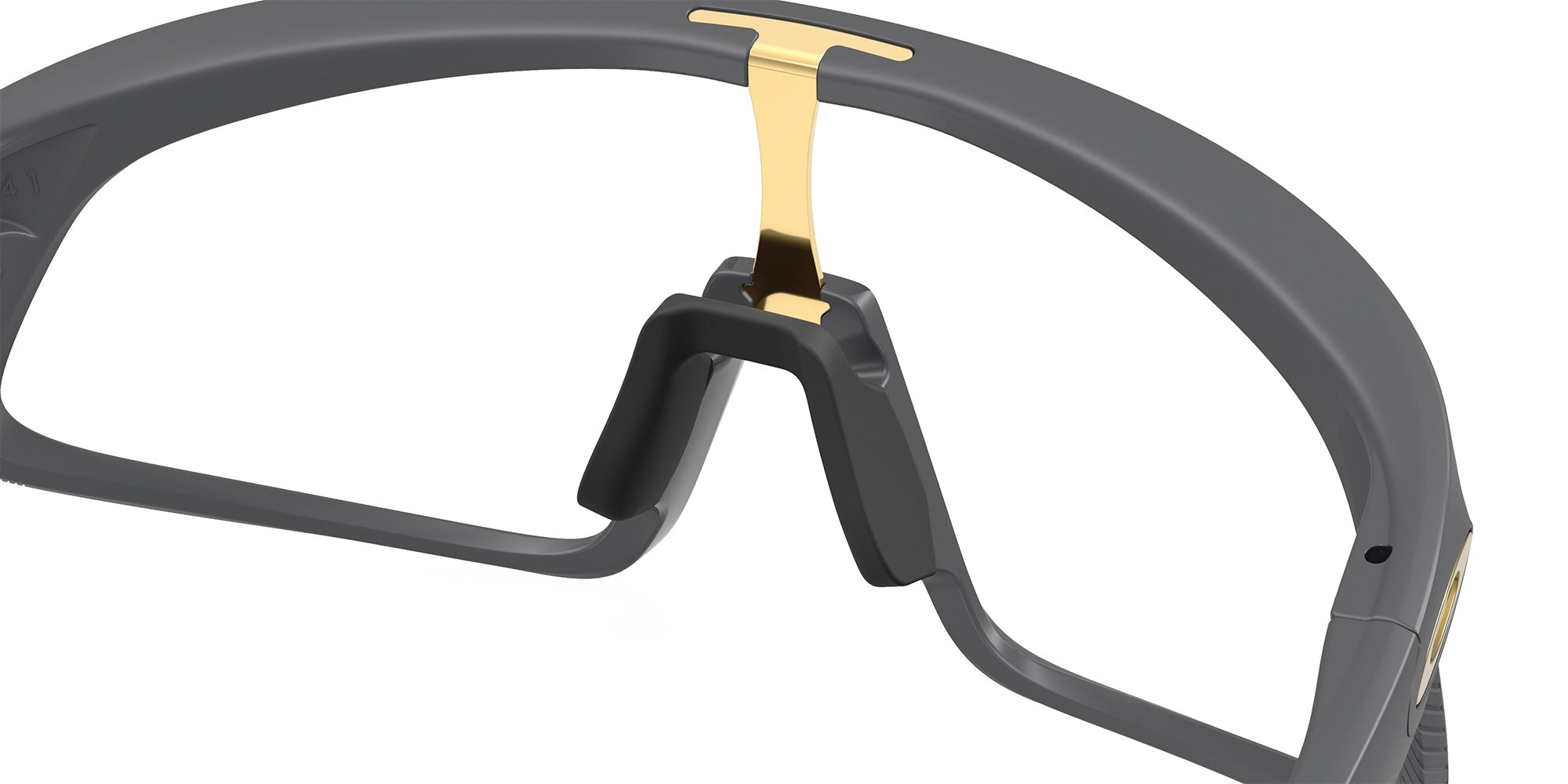 Oakley® OO9524D RSLV 141 OO9524D 952406 41 Sunglasses - Matte Carbon / Clear to Black Iridium Photochromic 952406