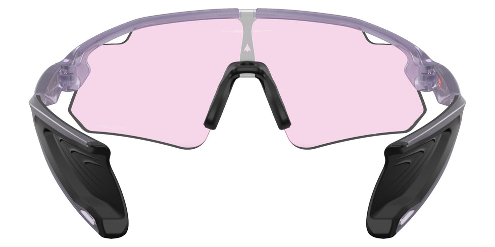 Oakley® OO9525 STUNT DEVIL A OO9525 952507 37 Sunglasses - Transparent Lilac / Prizm Low Light 952507