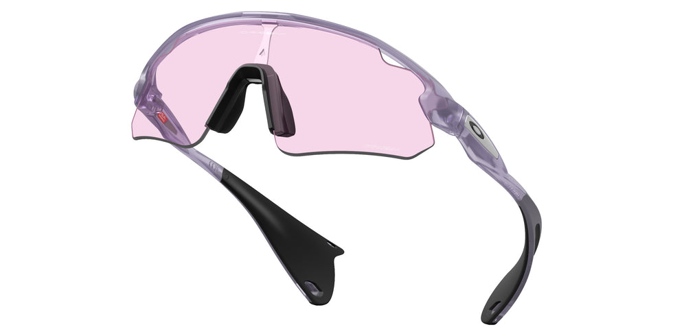 Oakley® OO9525 STUNT DEVIL A OO9525 952507 37 Sunglasses - Transparent Lilac / Prizm Low Light 952507