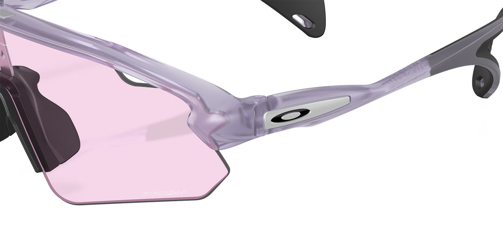 Oakley® OO9525 STUNT DEVIL A OO9525 952507 37 Sunglasses - Transparent Lilac / Prizm Low Light 952507