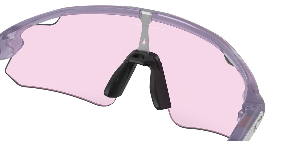 Oakley® OO9525 STUNT DEVIL A OO9525 952507 37 Sunglasses - Transparent Lilac / Prizm Low Light 952507