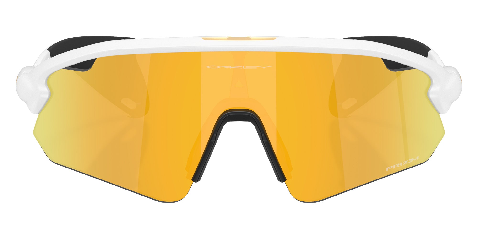 Oakley® OO9525 STUNT DEVIL A OO9525 952508 37 Sunglasses - Matte White / Prizm 24k Mirrored 952508