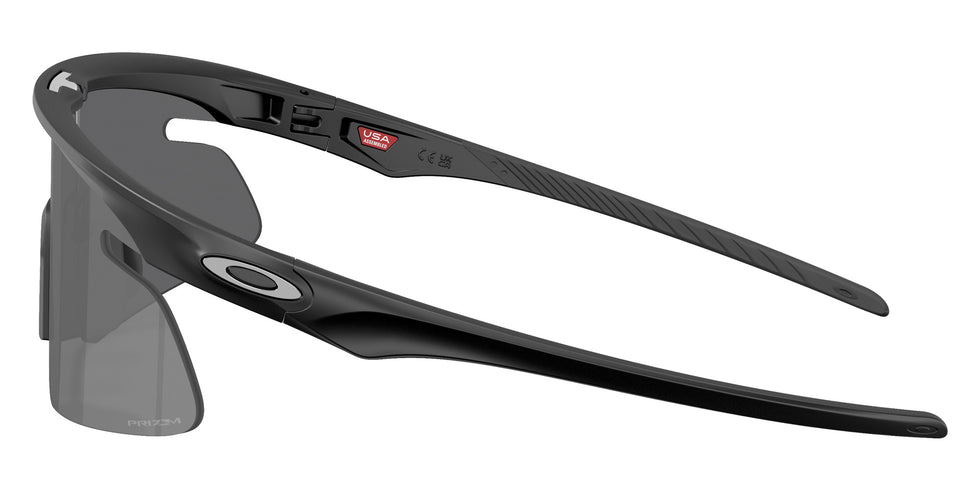 Oakley® OO9527D RSLV LITE OO9527D 952701 50 Sunglasses - Matte Black / Prizm Black Mirrored 952701