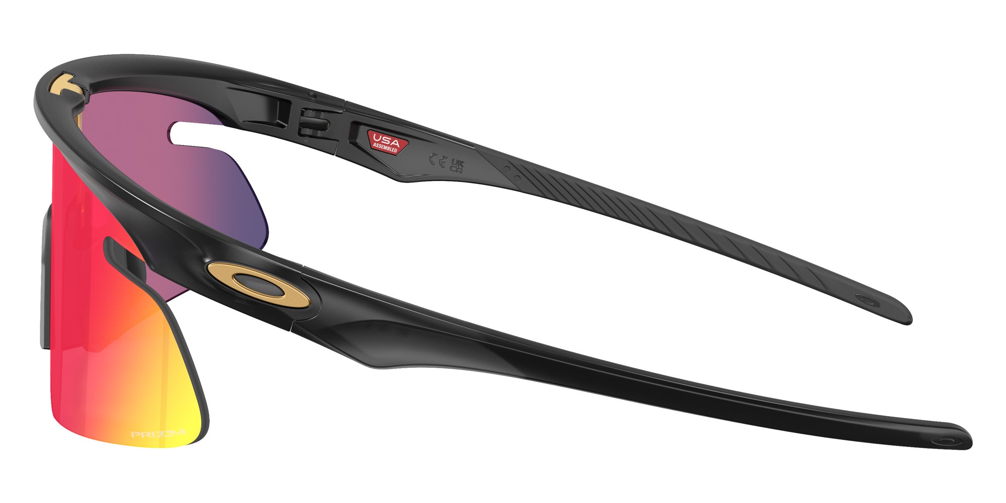 Oakley® OO9527D RSLV LITE OO9527D 952702 50 Sunglasses - Black Ink / Prizm Road Mirrored 952702