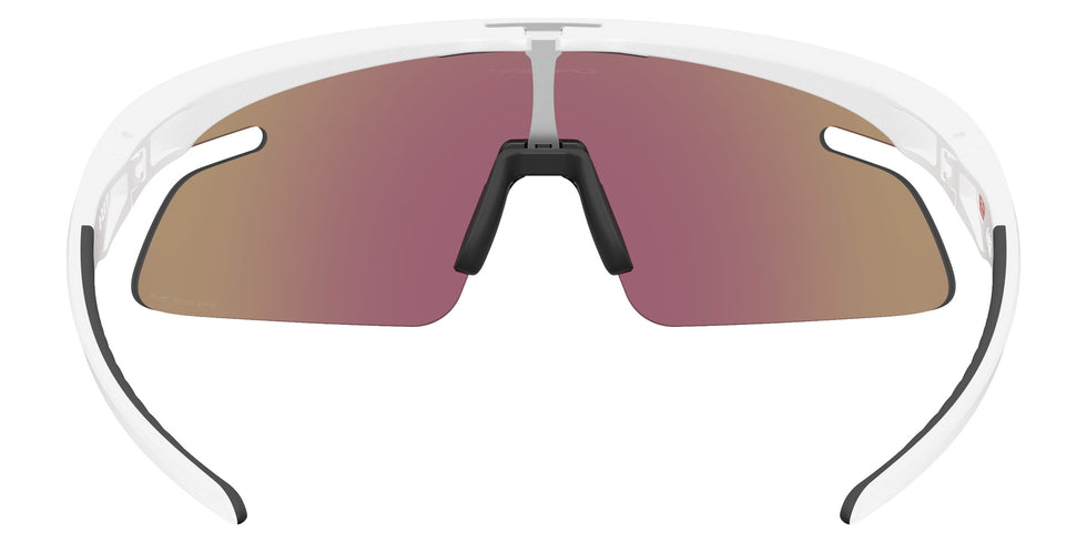 Oakley® OO9527D RSLV LITE OO9527D 952704 50 Sunglasses - Matte White / Prizm Sapphire Mirrored 952704