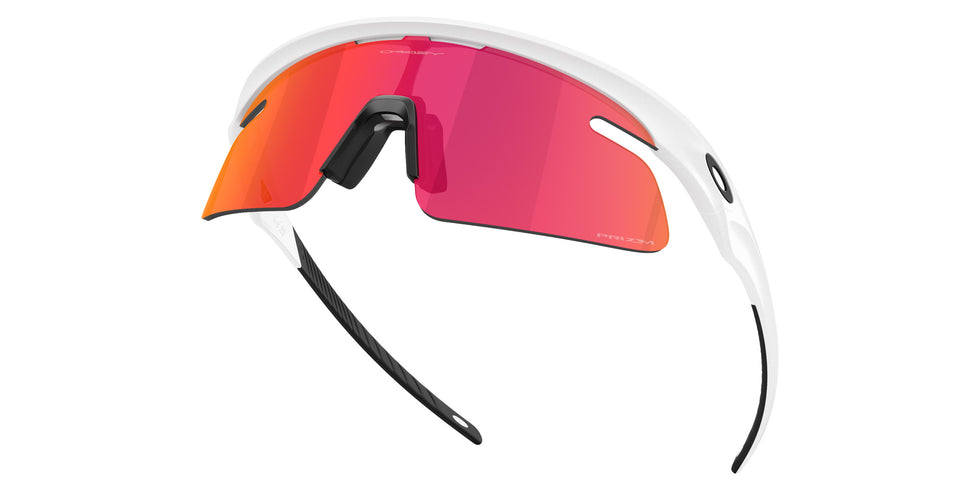 Oakley® OO9527D RSLV LITE OO9527D 952705 50 Sunglasses - Matte White / Prizm Field Mirrored 952705