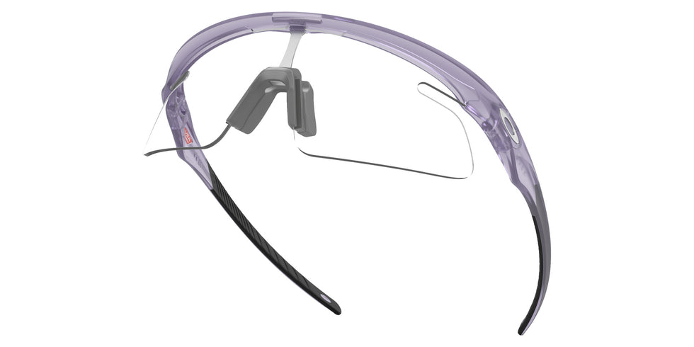 Oakley® OO9527D RSLV LITE OO9527D 952709 50 Sunglasses - Matte Transparent Lilac / Clear to Black Iridium Photochromic 952709
