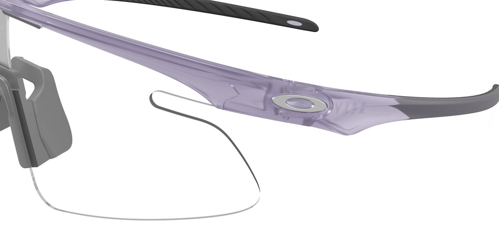 Oakley® OO9527D RSLV LITE OO9527D 952709 50 Sunglasses - Matte Transparent Lilac / Clear to Black Iridium Photochromic 952709
