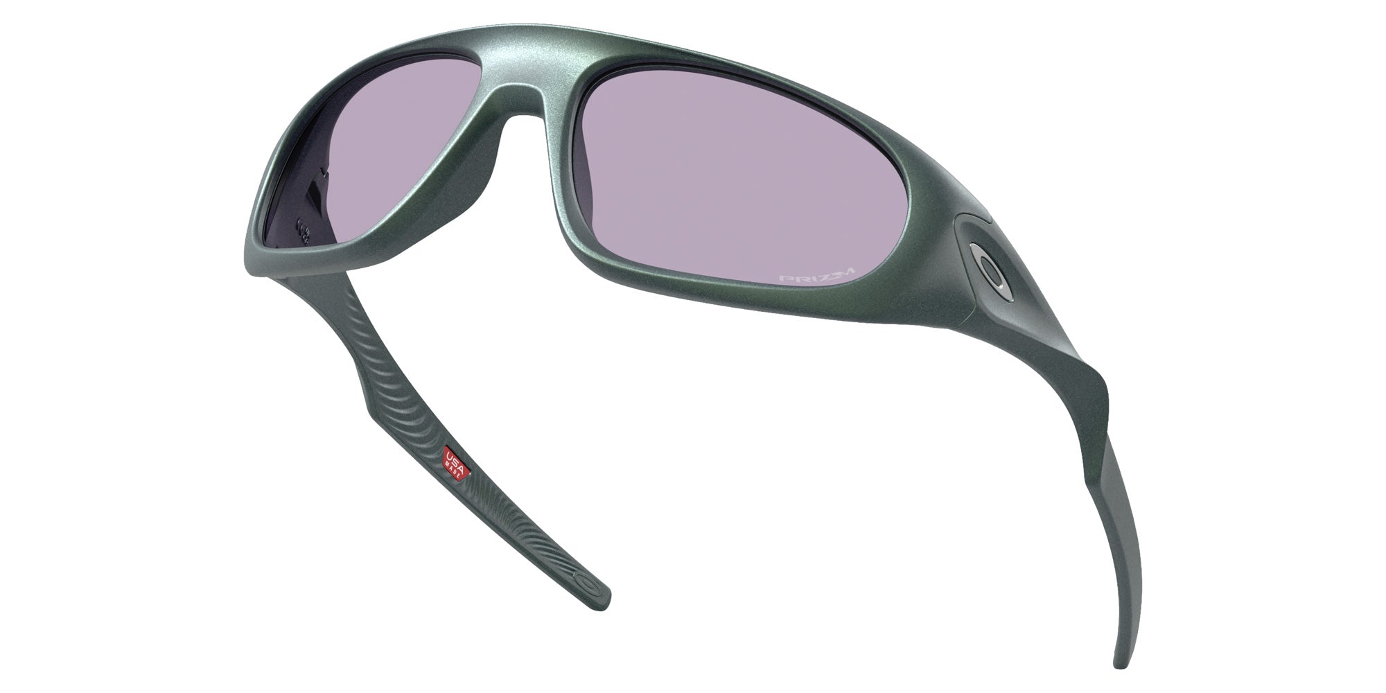 Oakley® OO9528 NEOFORMA OO9528 952802 60 Sunglasses - Matte Blue/Silver Colorshift / Prizm Slate 952802