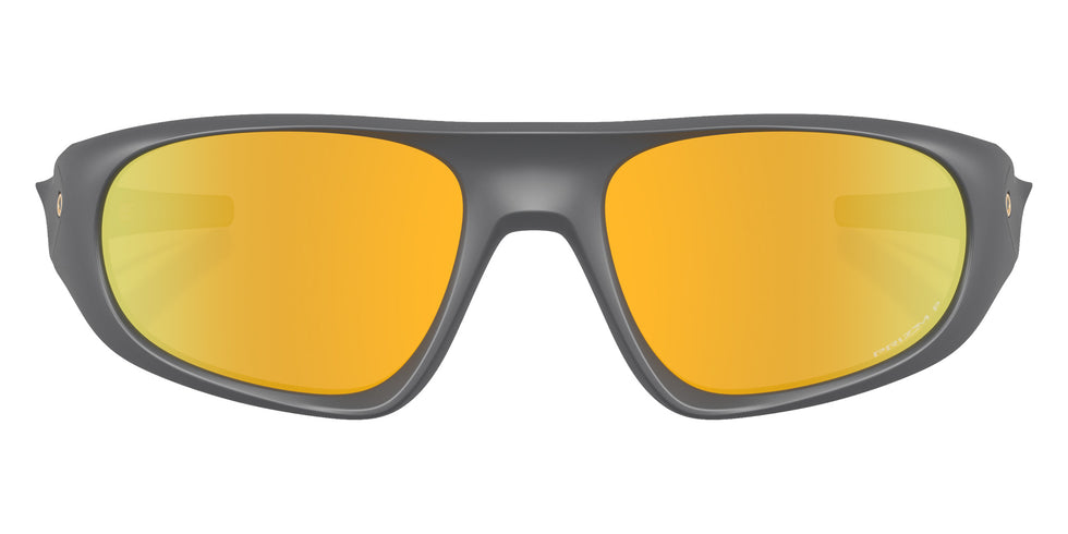 Oakley® OO9528 NEOFORMA OO9528 952806 60 Sunglasses - Matte Carbon / Prizm 24K Polarized Mirrored 952806