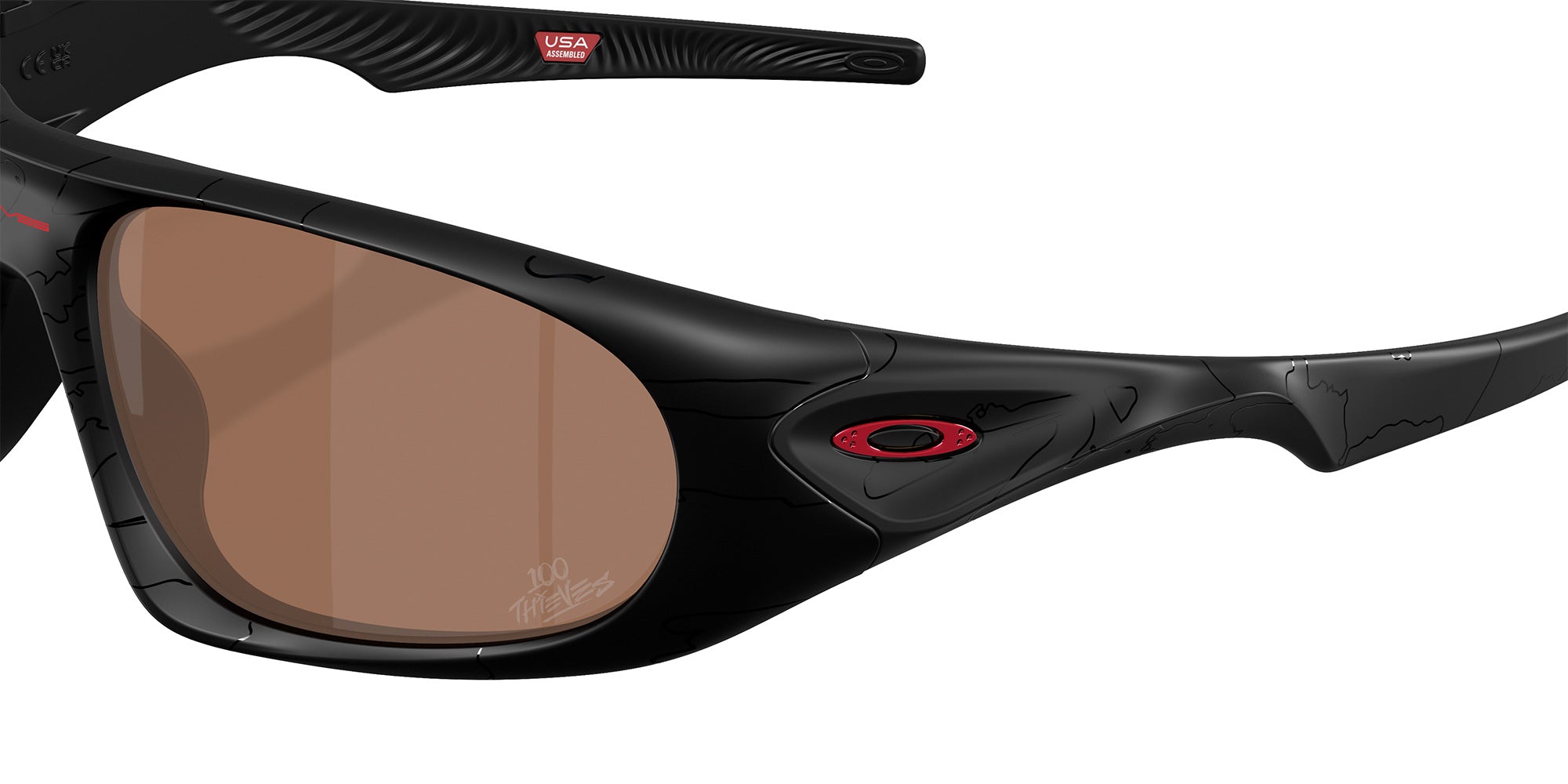 Oakley® OO9528 NEOFORMA OO9528 952808 60 Sunglasses - 100t Matte Black / Prizm Tungsten Mirrored 952808