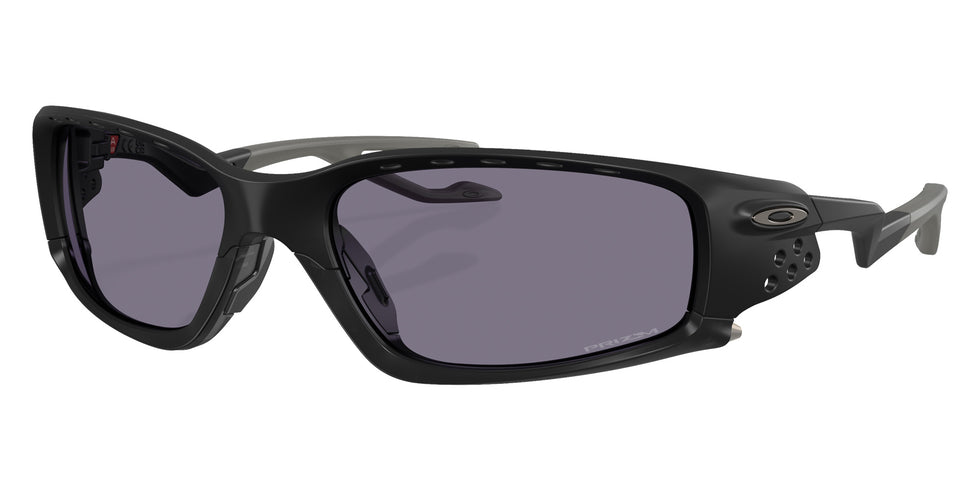 Oakley® OO9529 PLANTARIS SQ OO9529 952901 61 Sunglasses - Matte Black / Prizm Gray 952901