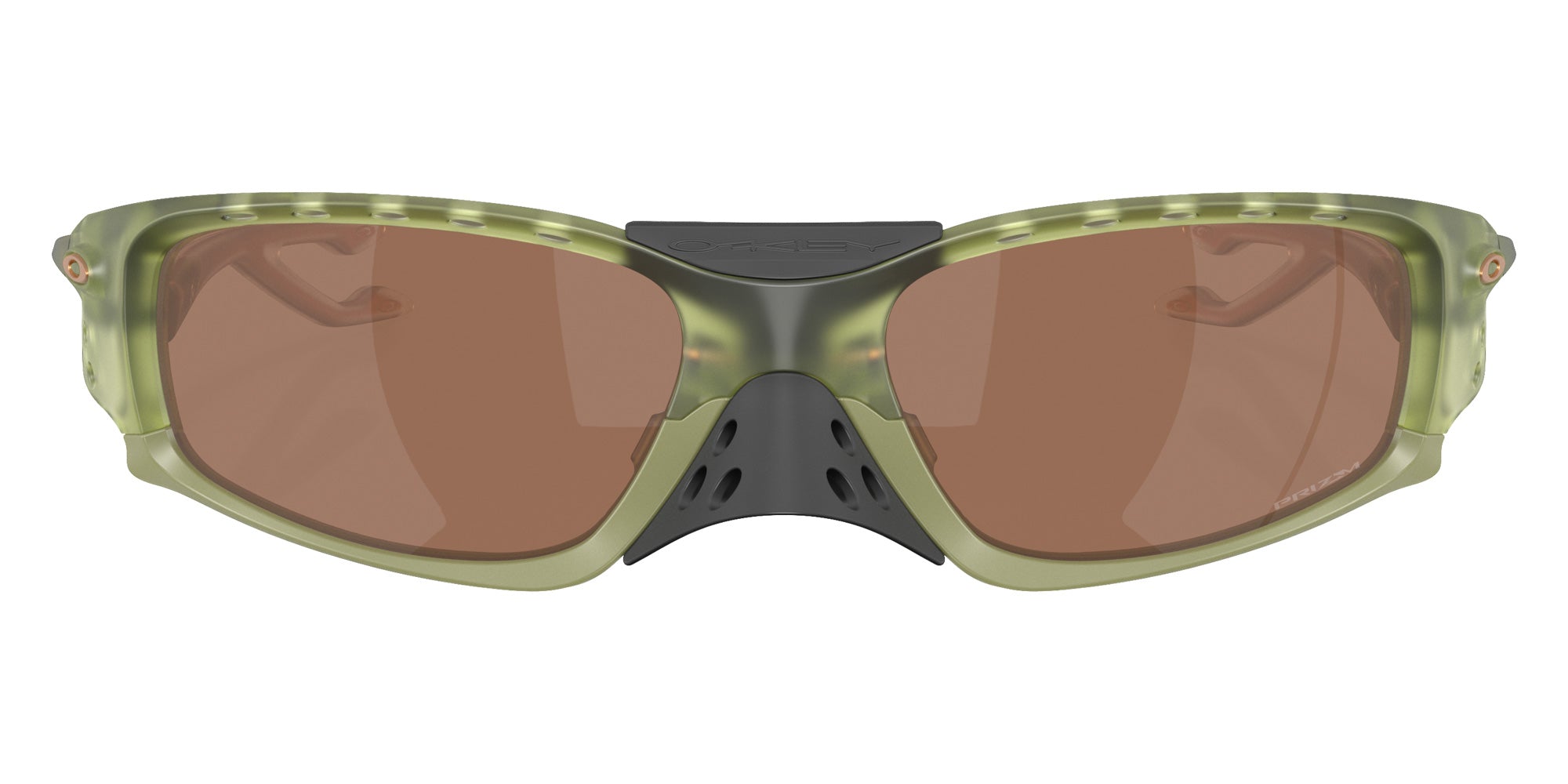 Oakley® OO9529 PLANTARIS SQ OO9529 952904 61 Sunglasses - Transparent Fern / Prizm Tungsten Mirrored 952904