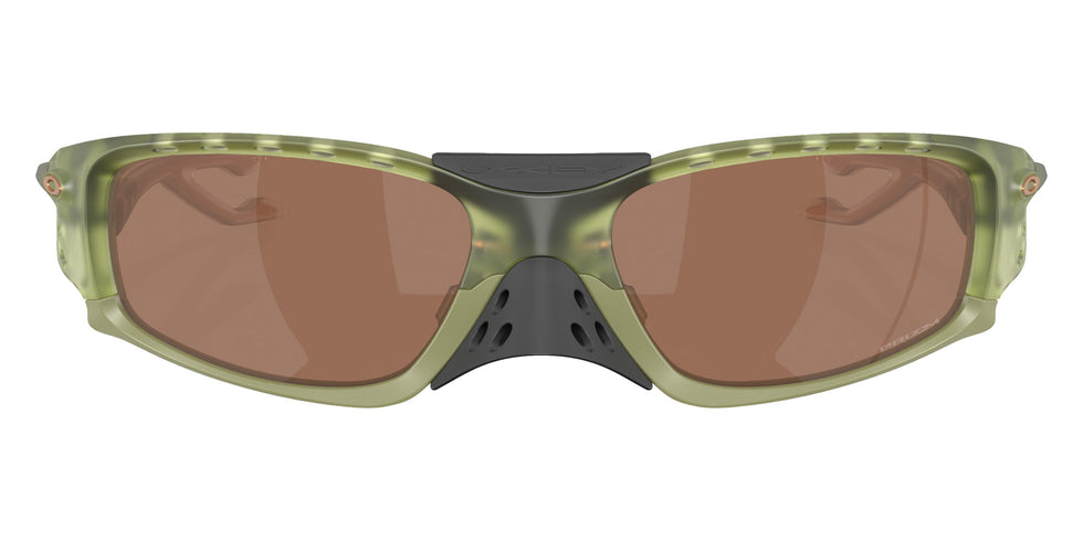 Oakley® OO9529 PLANTARIS SQ OO9529 952904 61 Sunglasses - Transparent Fern / Prizm Tungsten Mirrored 952904