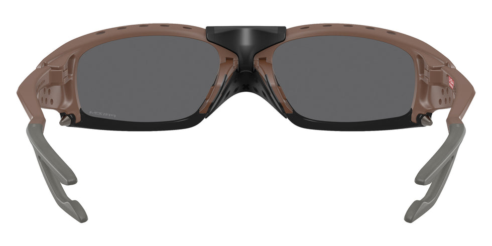 Oakley® OO9529 PLANTARIS SQ OO9529 952906 61 Sunglasses - Mahogany / Prizm Black Mirrored 952906
