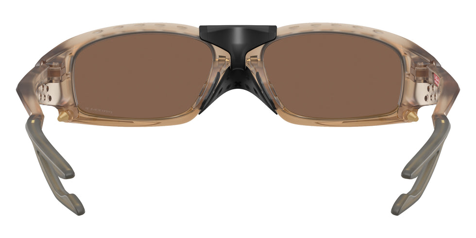 Oakley® OO9529 PLANTARIS SQ OO9529 952907 61 Sunglasses - Matte Sepia / Prizm 24K Polarized Mirrored 952907