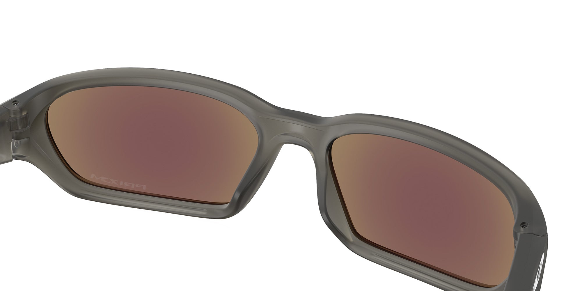 Oakley® OO9530 TERRAFORMA OO9530 953002 58 Sunglasses - Matte Gray Smoke / Prizm Sapphire Mirrored 953002