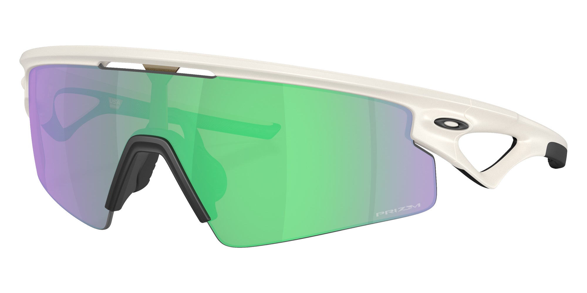 Oakley® OO9531 SPHAERA STRIKE OO9531 953105 37 Sunglasses - Matte Mist / Prizm Road Jade Mirrored 953105