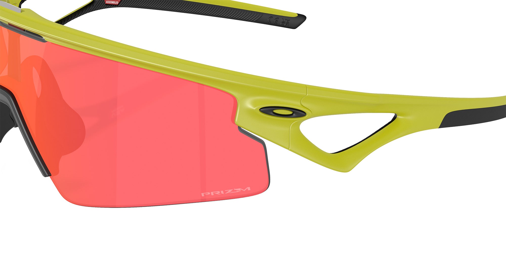 Oakley® OO9531 SPHAERA STRIKE OO9531 953106 37 Sunglasses - Matte Cactus / Prizm Trail Torch Mirrored 953106