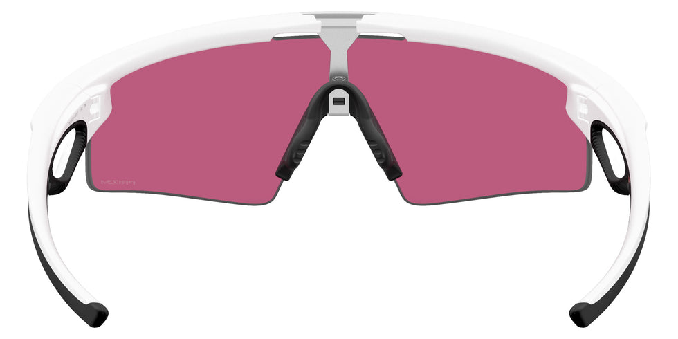 Oakley® OO9531 SPHAERA STRIKE OO9531 953108 37 Sunglasses - Matte White / Prizm Field Mirrored 953108