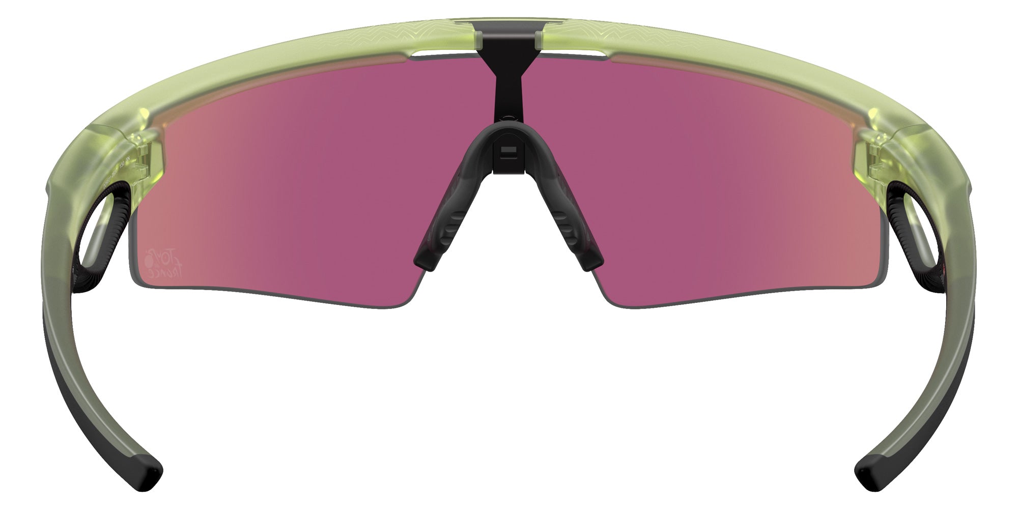 Oakley® OO9531 SPHAERA STRIKE OO9531 953109 37 Sunglasses - Matte Fern / Prizm Road Jade Mirrored 953109