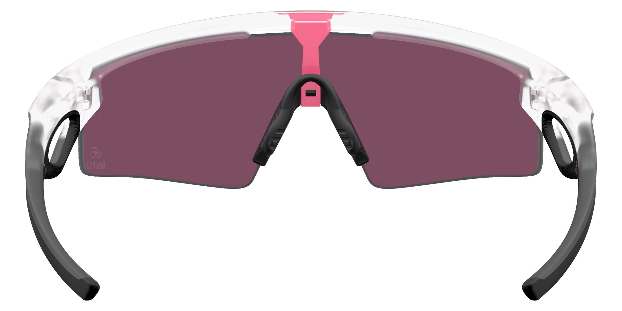 Oakley® OO9531 SPHAERA STRIKE OO9531 953110 37 Sunglasses - Matte Clear / Prizm Road Black Mirrored 953110